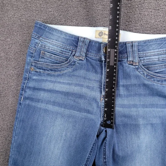 DEMOCRACY Jeans Size 6 Skinny Ankle Medium Wash "Ab" Tech Stretch Denim - Picture 10 of 13